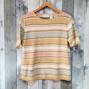 Liz Claiborne Short Sleeve Sweater